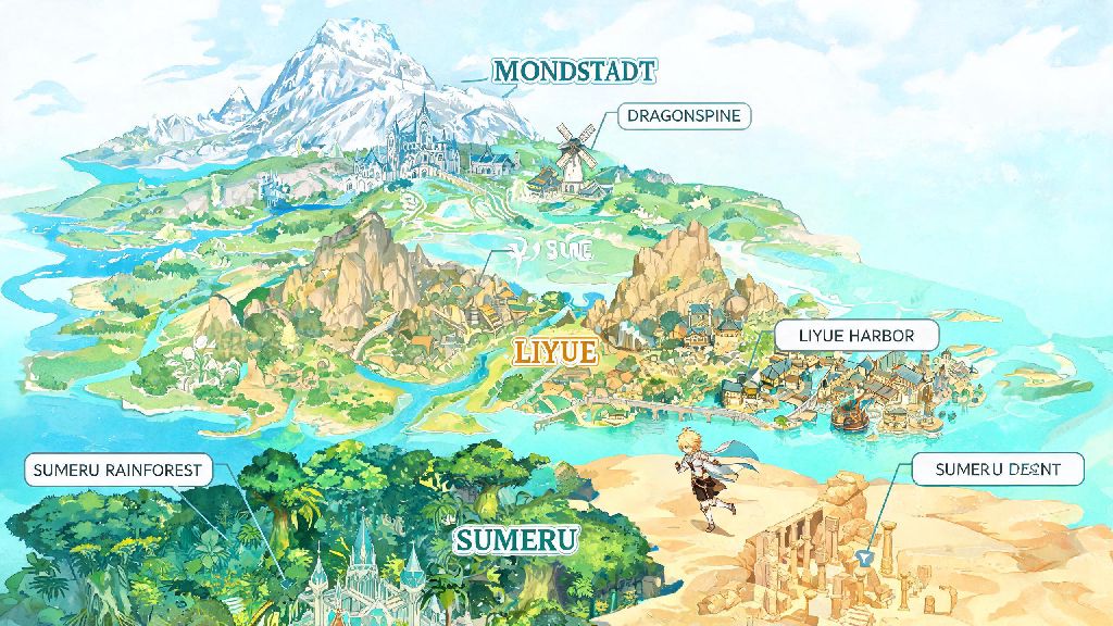 How Big Is Genshin Impact Map? Guide to Sizes, Regions & Real World Comparisons